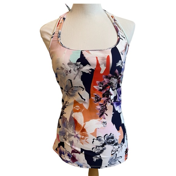 Hapari Other - HAPARI tankini top floral size large. Padded ties at neck